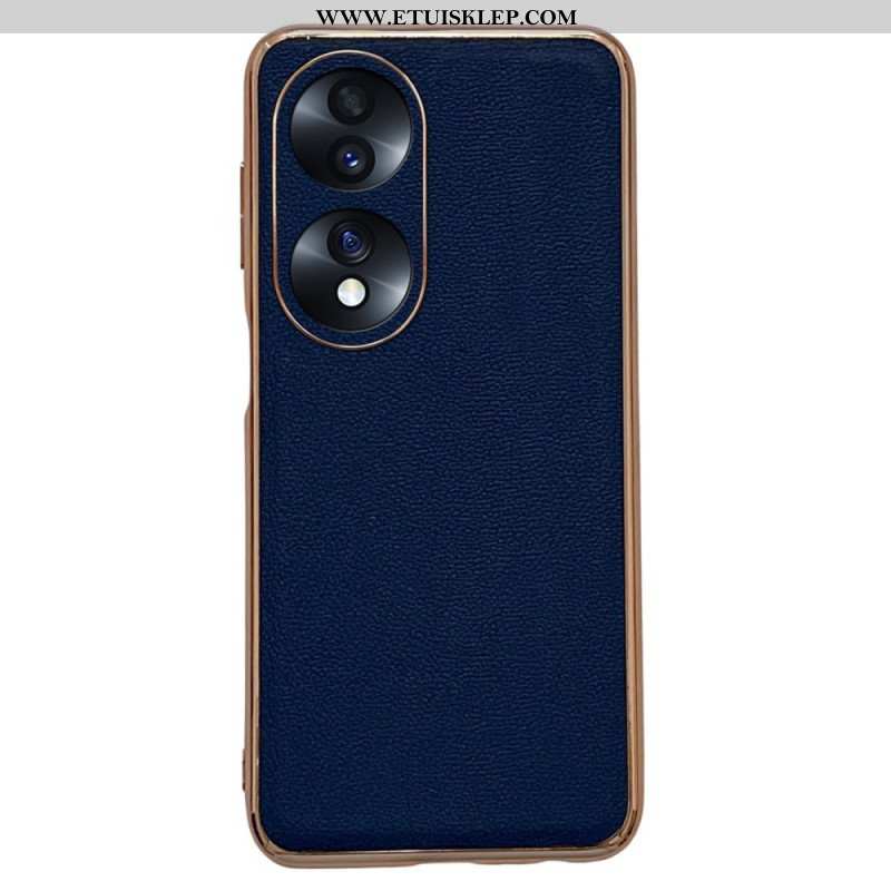 Etui do Honor 70 Elegancja Z Prawdziwej Skóry